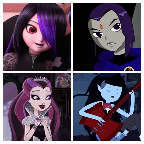 female goth characters in cartoons